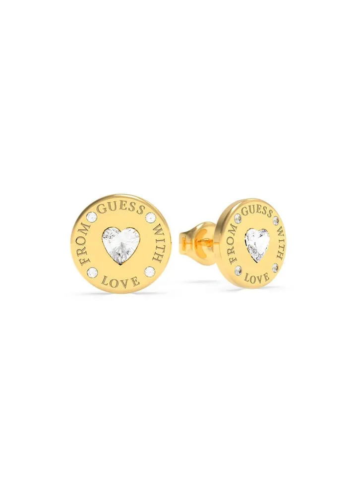 Coin Stud Earring