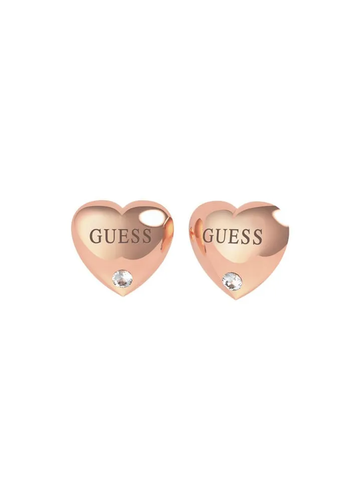 Bold Heart Stud Earring