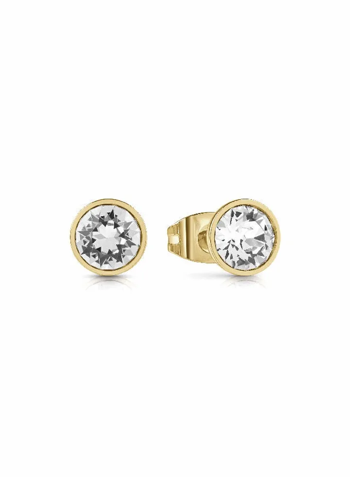 Solitaire Clear Earring