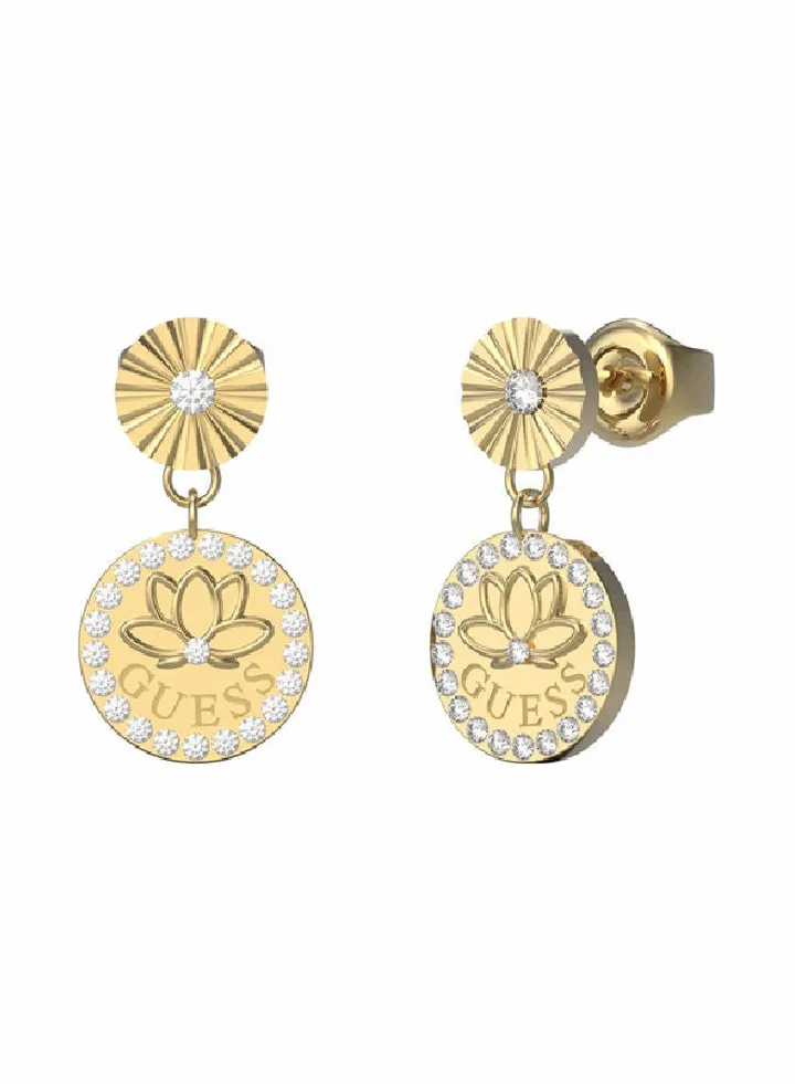 Pendant Lotus Earring