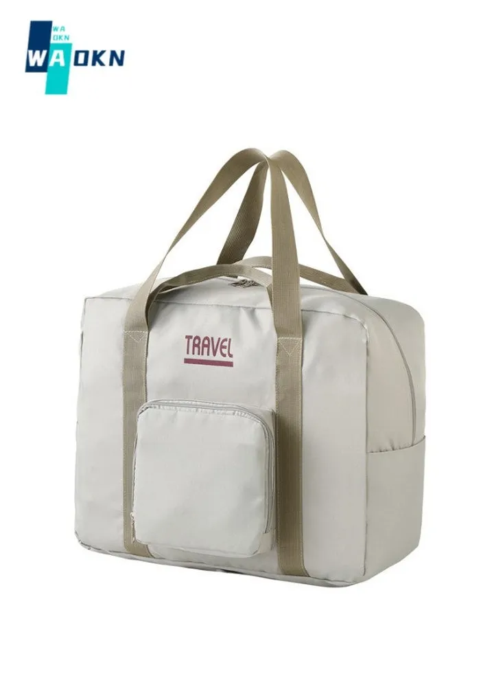 Outdoor Goods Clothing Folding Zipper Storage Bag Portable Travel Bag Sports Business Trip Outdoor Luggage Bag Shoulder Bag