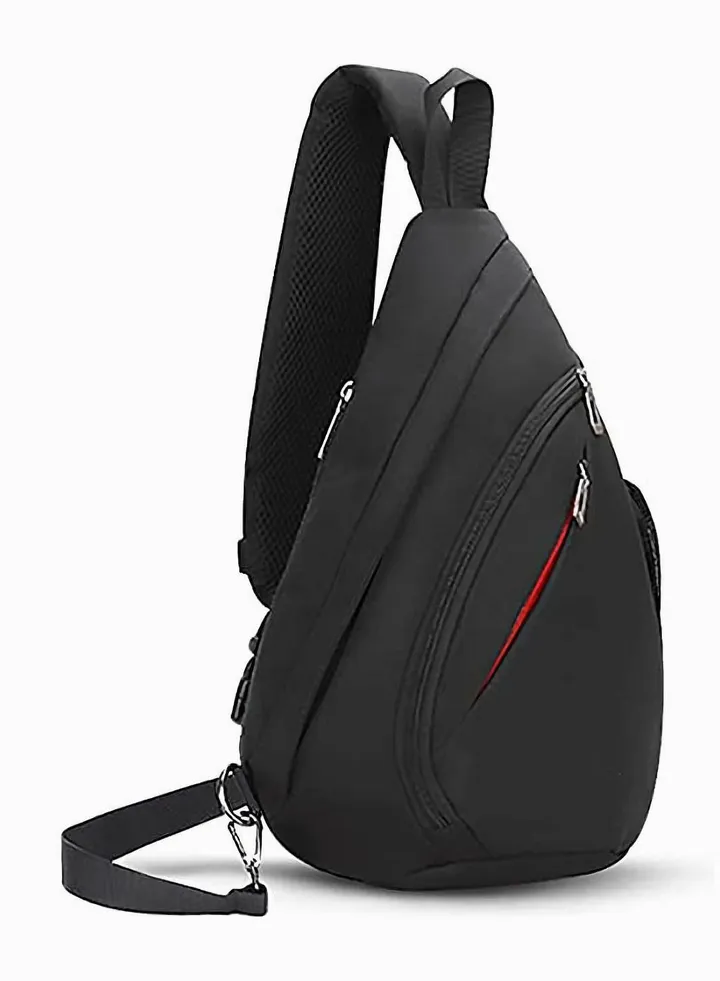Crossbody Shoulder Bag, SYOSI Casual Retro Backpack, Couple Bag, Chest Bag for Travel, Water Resistant Hiking Daypack for Men Women