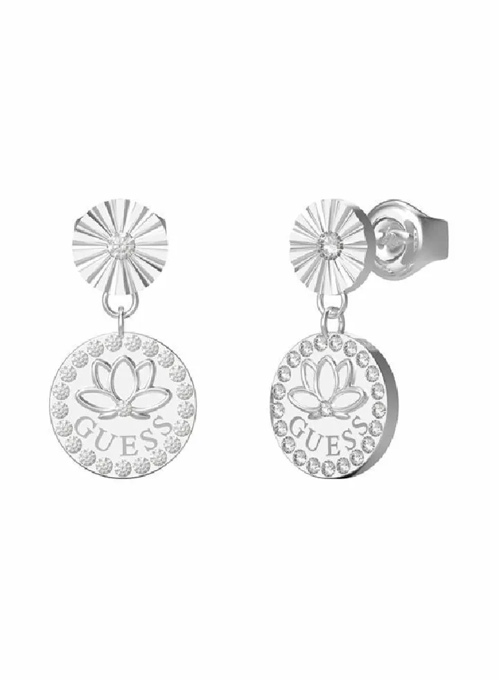 Lotus Pendant Earring