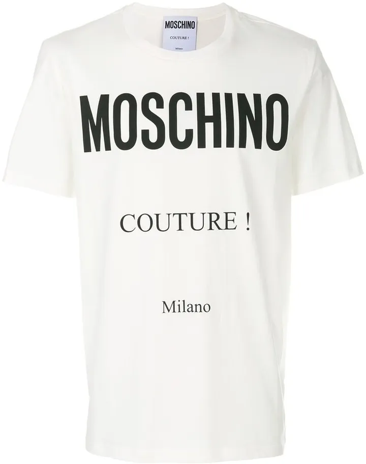 Couture print T-shirt