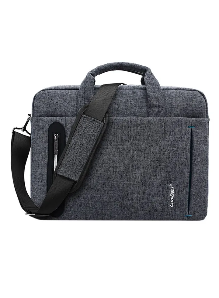 15.6 inch Laptop Messenger Bag Black