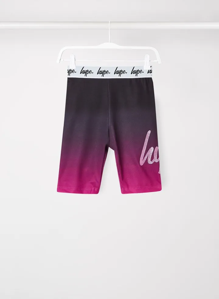 Girls Ombre Biker Shorts