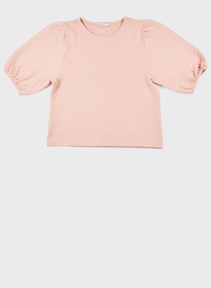 Crew Neck Knitted Top