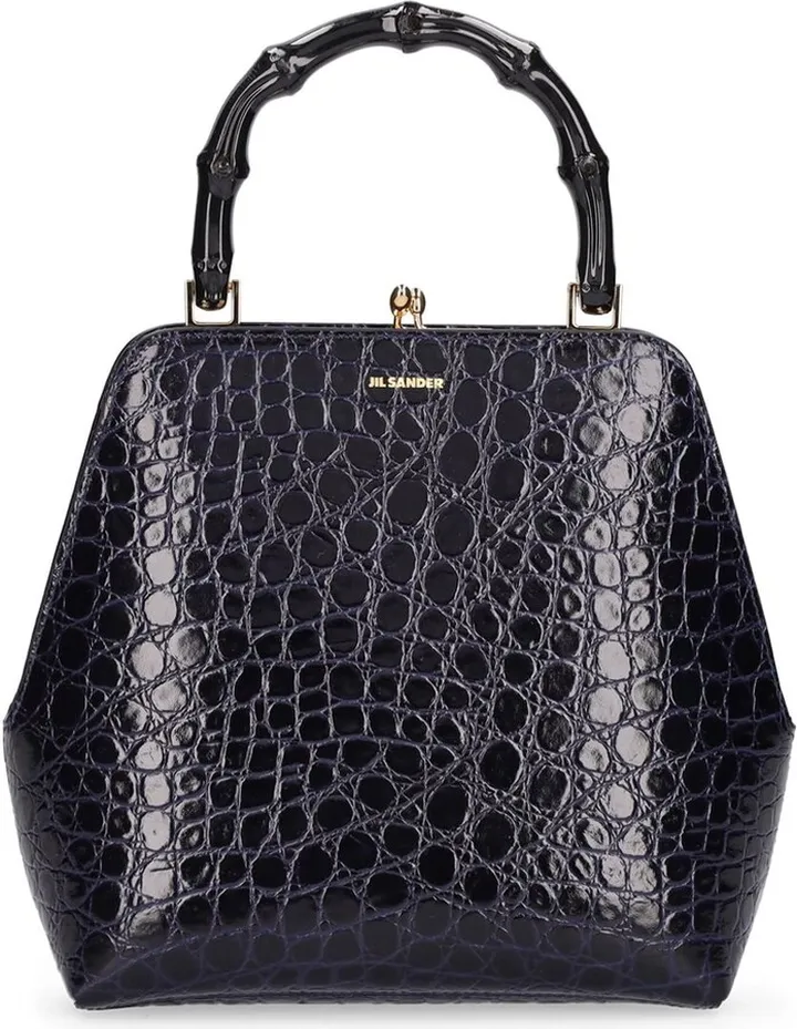 Small Goji square frame leather bag