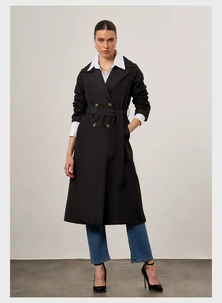 Pocket Detail Coat