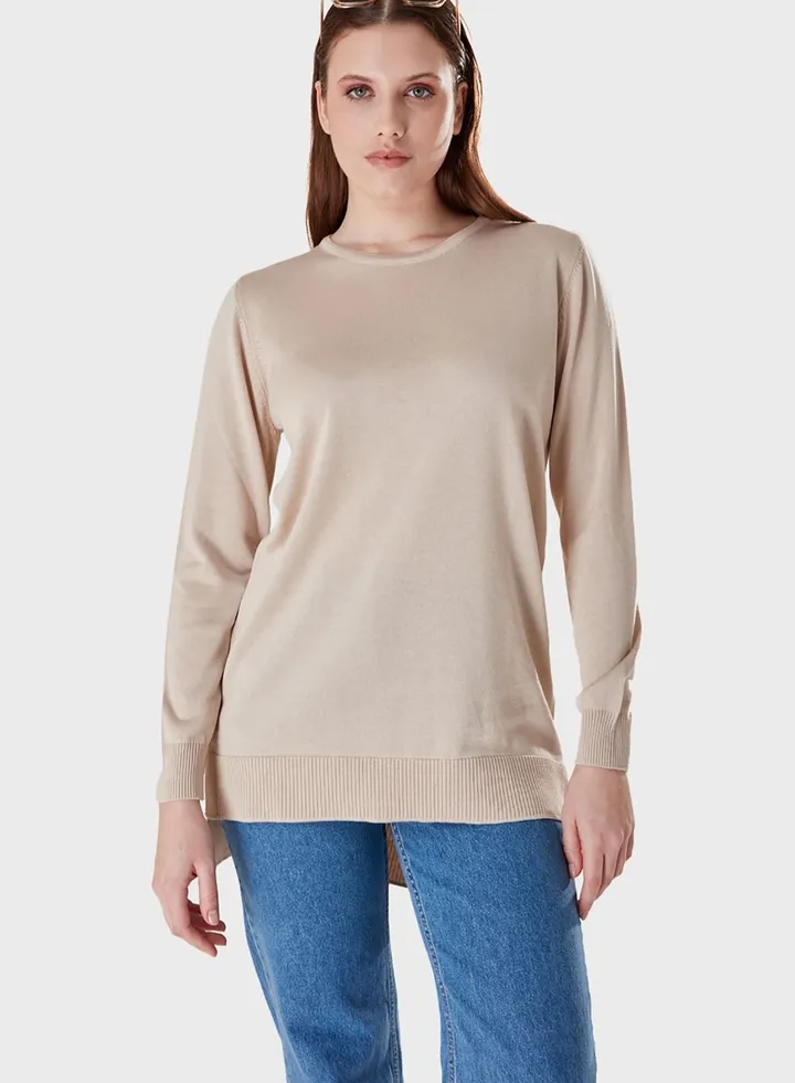 Crew Neck Tunic