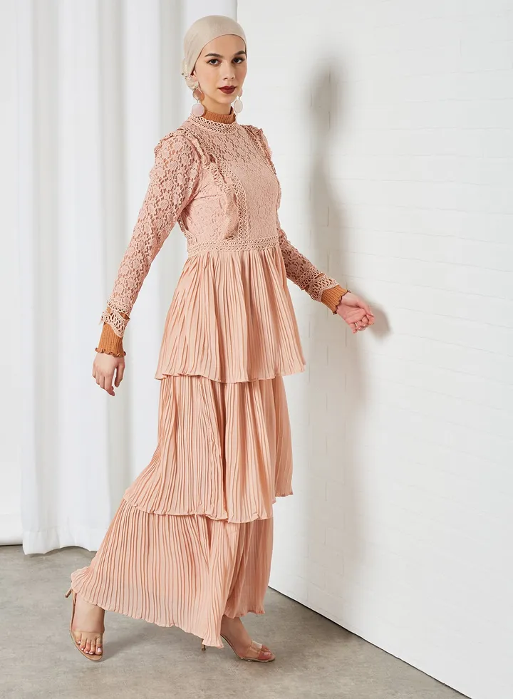 Maxi Dress Misty Rose