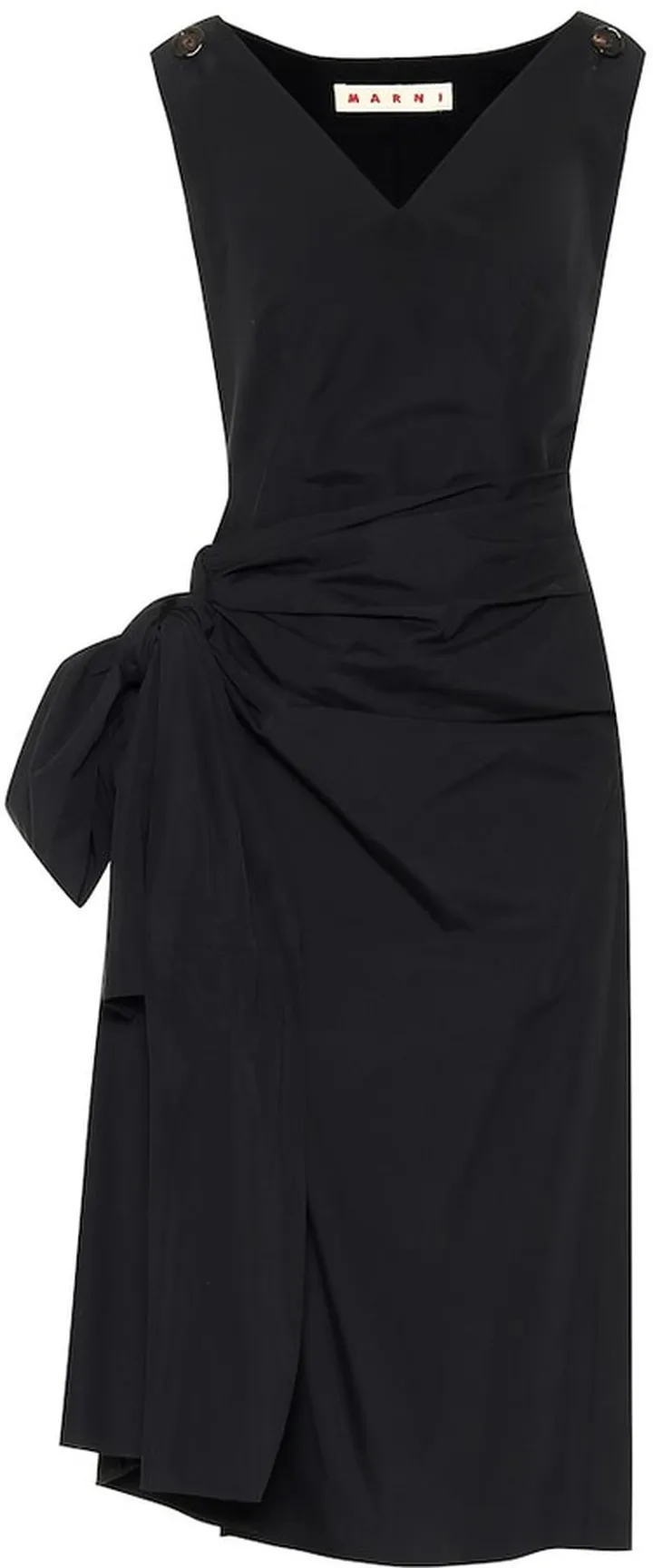 Cotton midi dress