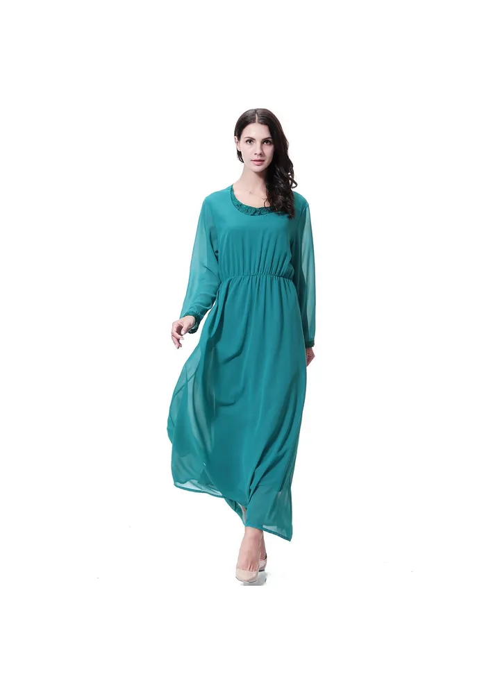 New Fashion Versatile Long sleeved Dress