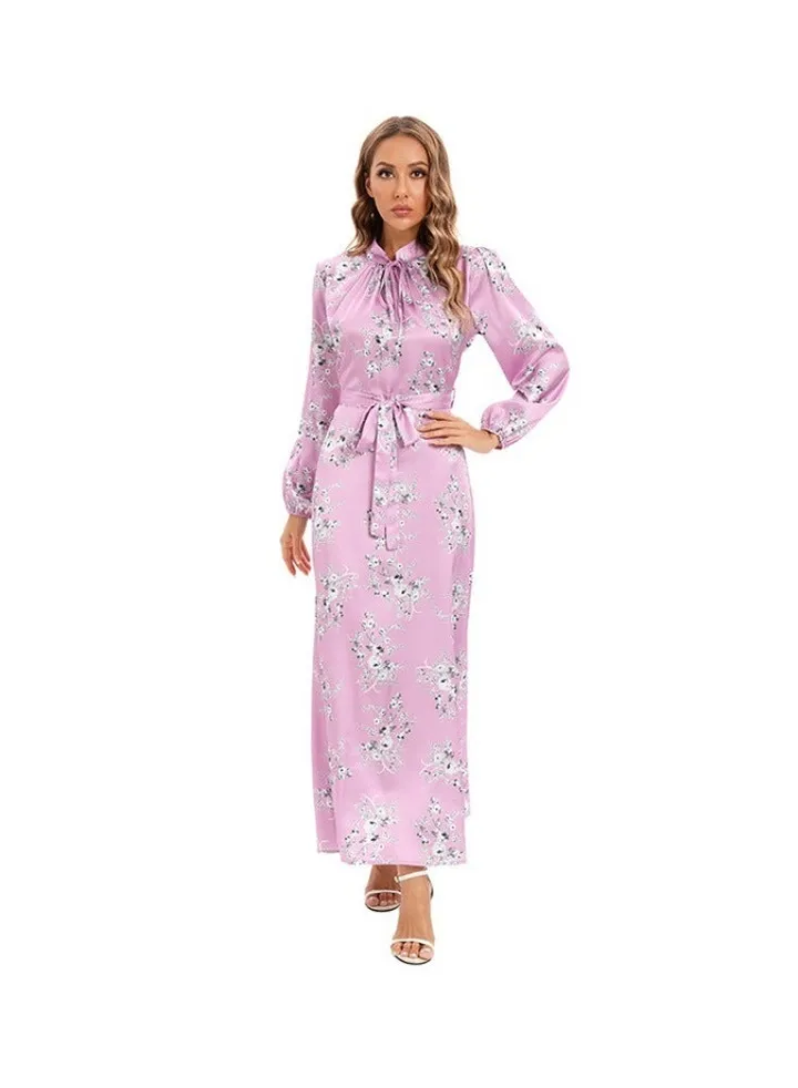 New Fashion Versatile Long sleeved Dress