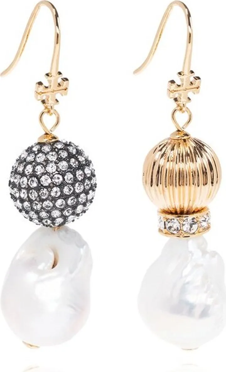 Tory Burch Kira Mismatched Dropped Earrings