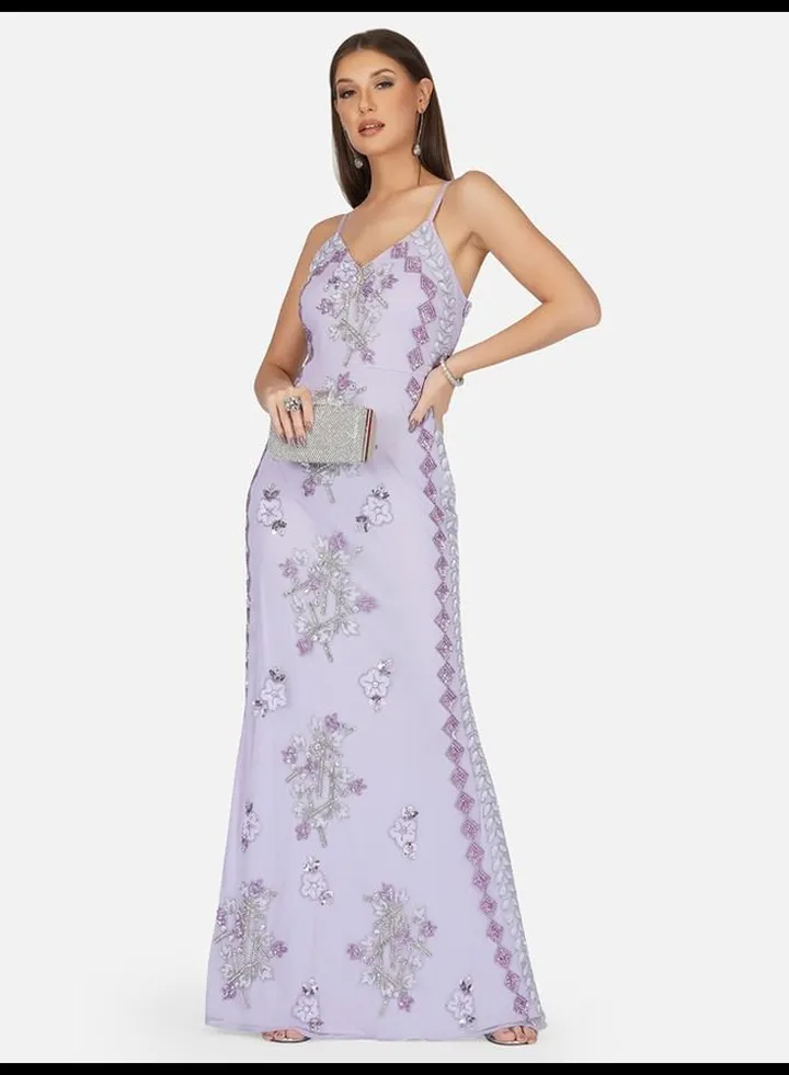 Nina Cami Strap Long Dress