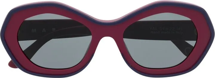 YAL pentagonal sunglasses