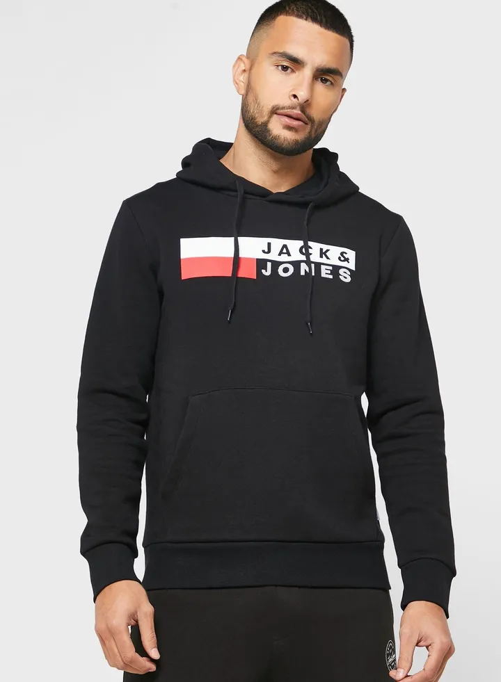 Logo Printed Hoodie
