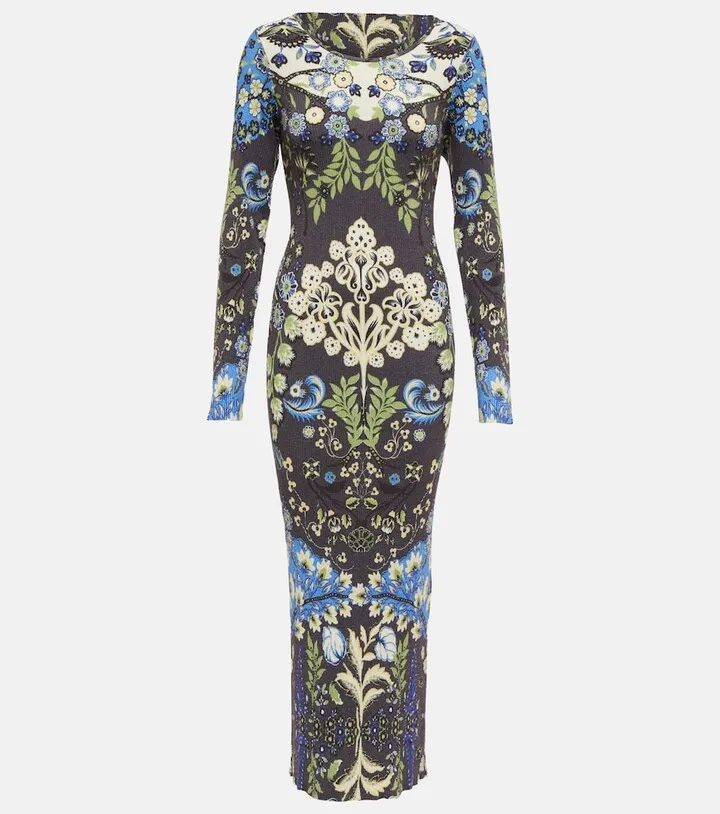 Floral midi dress