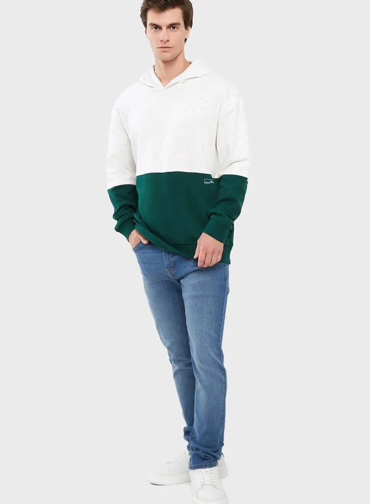 Color Block Hoodie