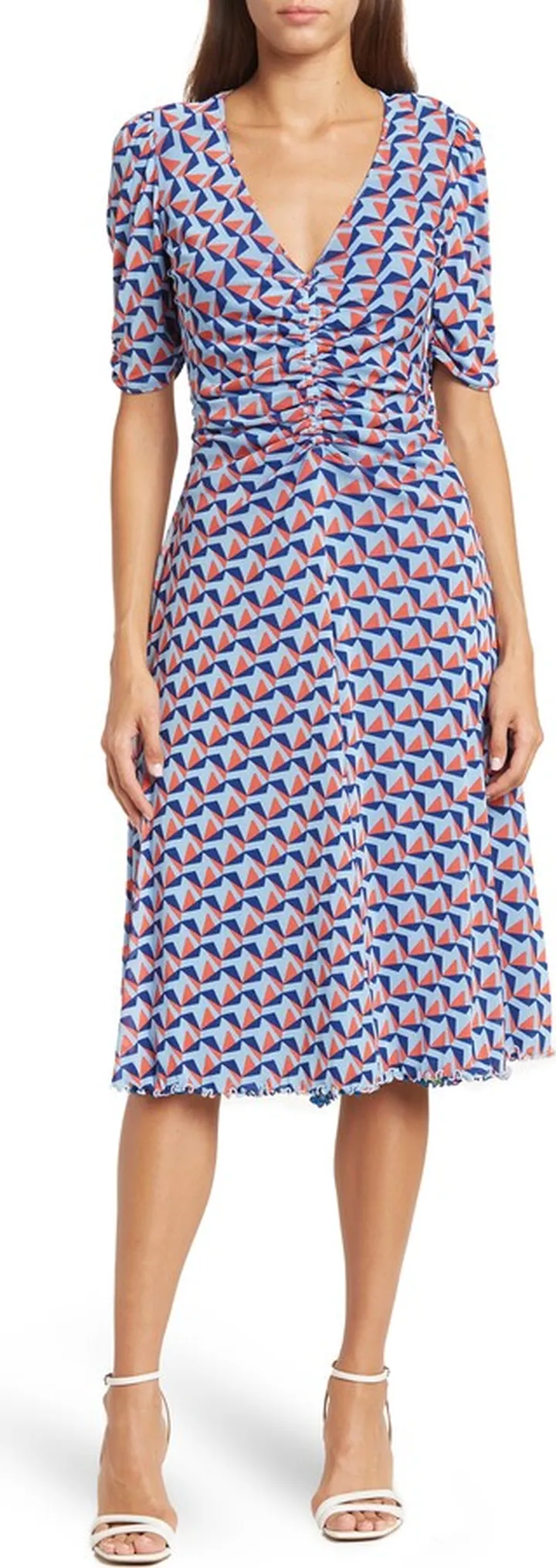 Koren Ruched Midi Dress