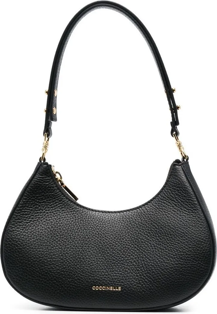 Leather Logo-Detail Tote Bag
