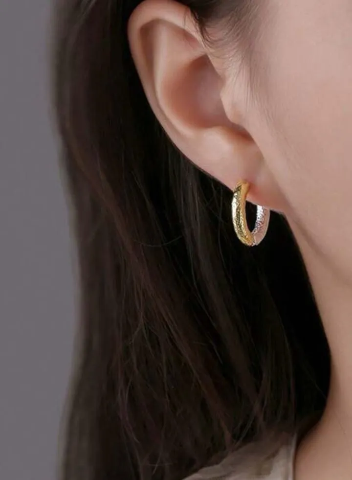 18k Gold Plated Stainless Steel Earring For Women