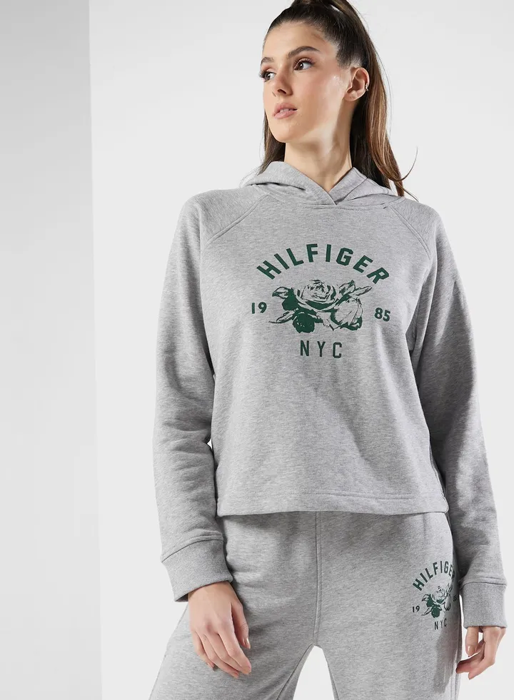 Relaxed Graphic Hoodie