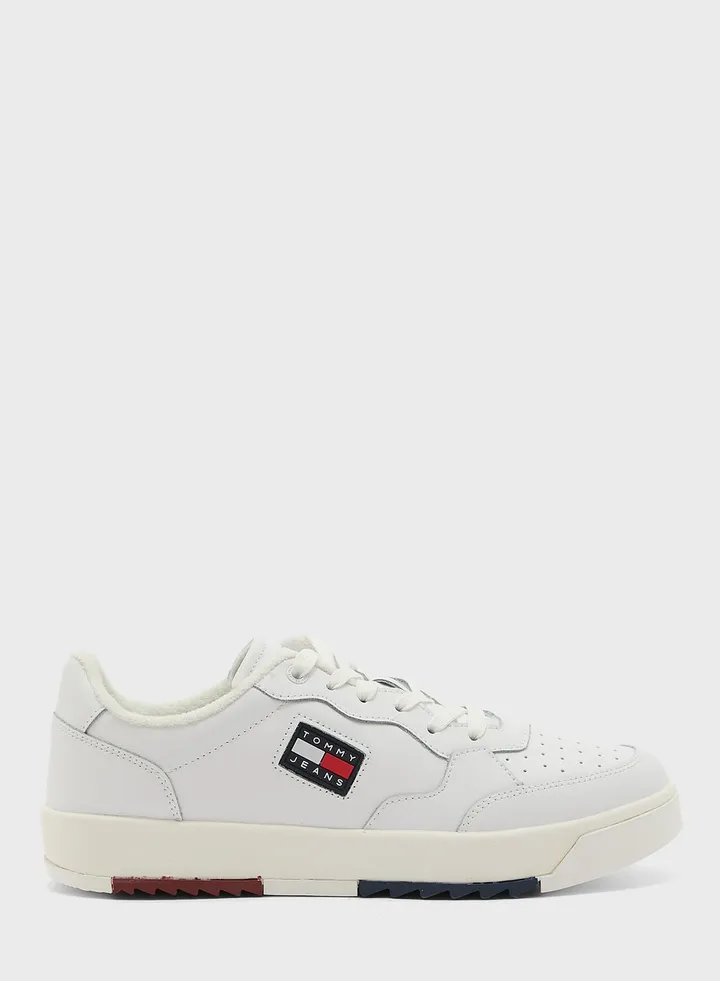 Em0Em00899 Basket Leather Sneakers