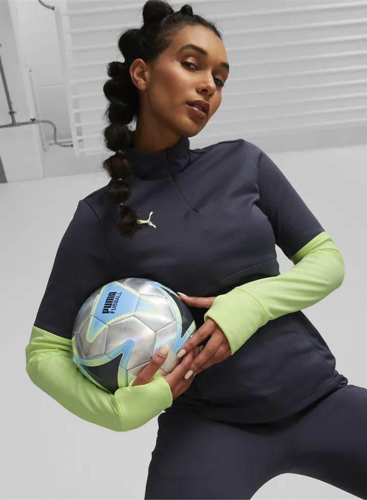 individualLiga Womens Quarter-Zip Football Top