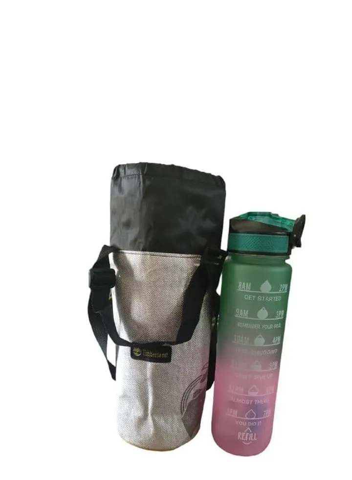 Waterproof insulated bottle bag for gym