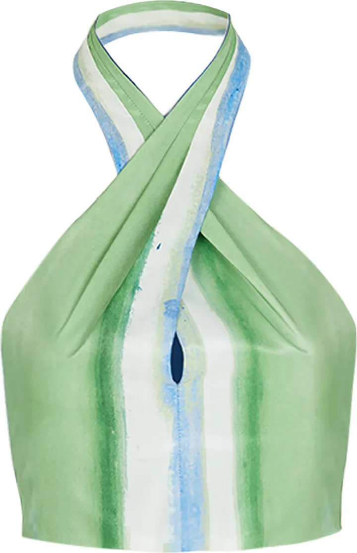 Women's Eos Taffeta Halter Top