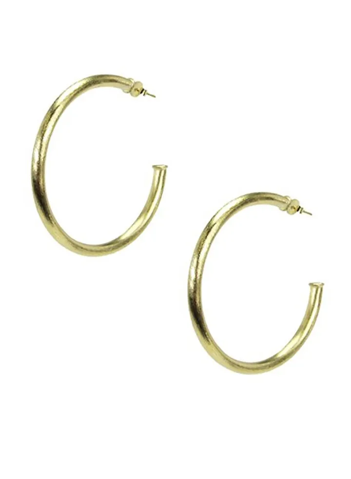 Brass Hoops