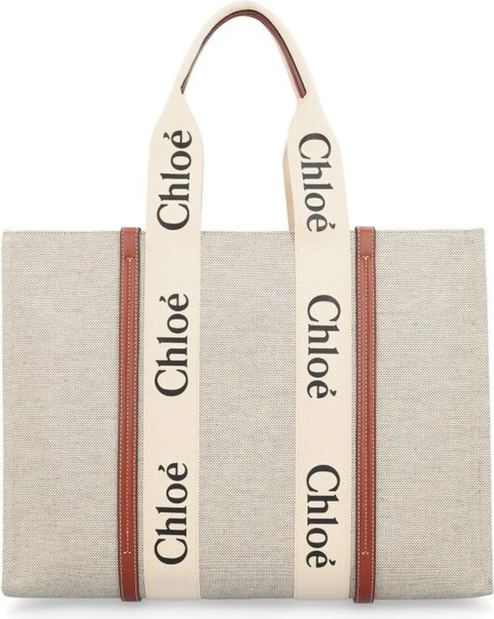 Chloé Large Woody Tote Bag
