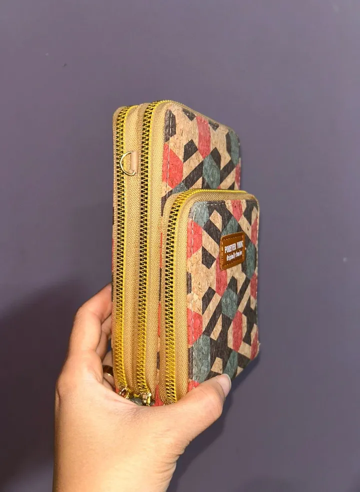 Small Cross Body Bag For Mobile Phones And Multi-Colored Cards
