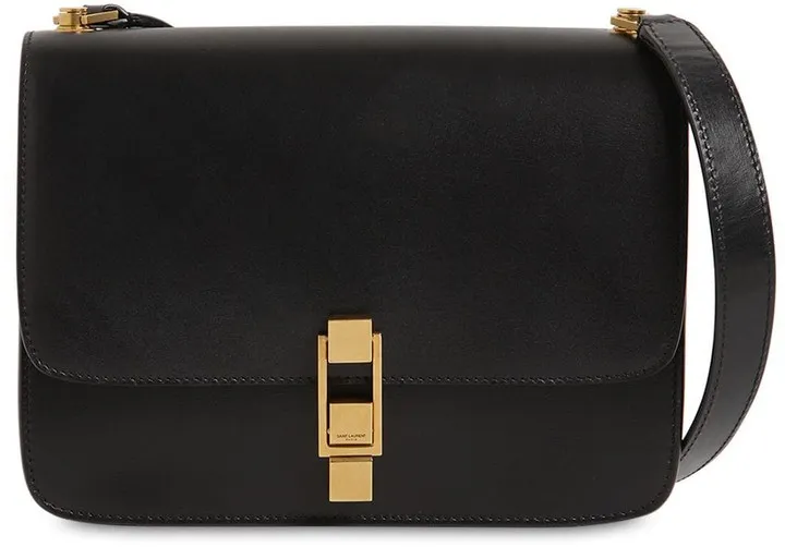 Carré Leather Shoulder Bag