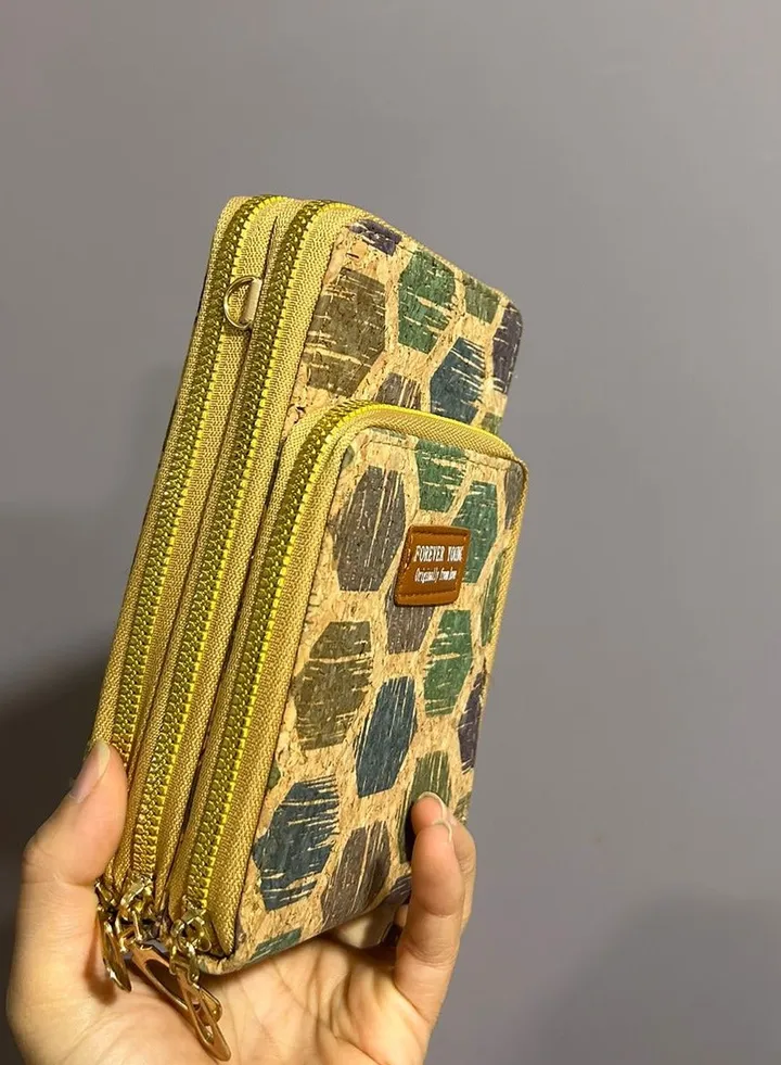 Small Cross Body Bag For Mobile Phones And Multi-Colored Cards