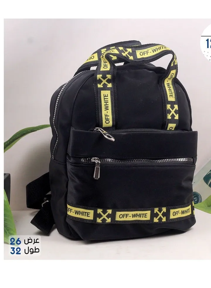 Women's waterproof shoulder bag, black