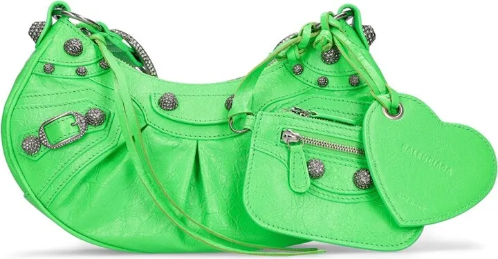 XS Le Cagole embellished leather bag
