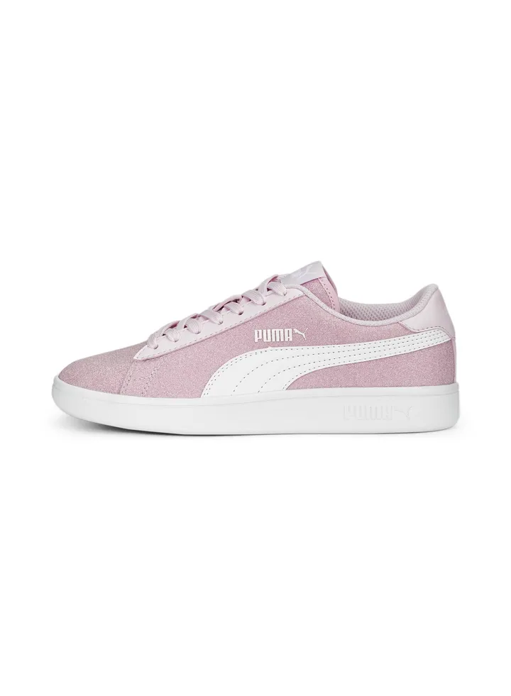 Smash v2 Glitz Glam Youth Kids Girls Low Top Trainer Shoes