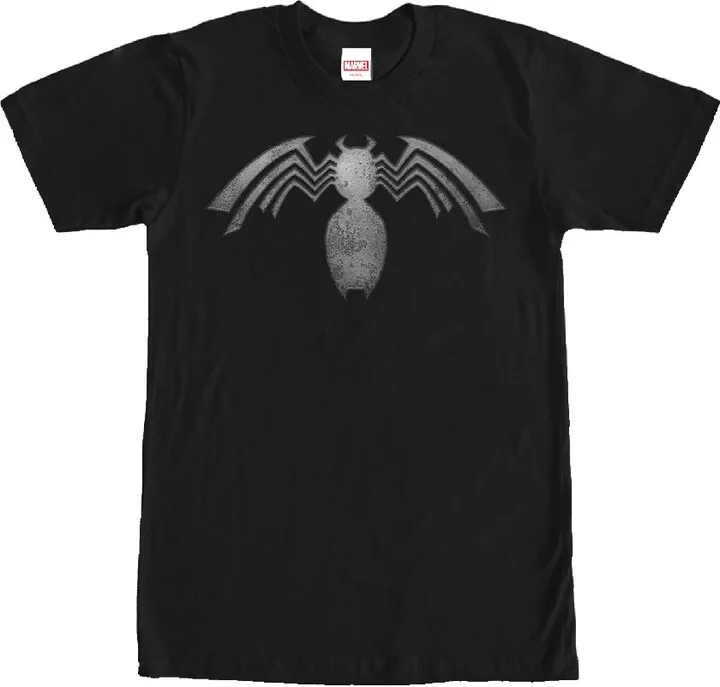 Men's Marvel Venom Logo T-Shirt - Black - Small