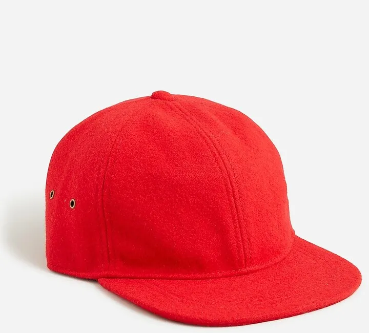Heritage wool-blend baseball cap