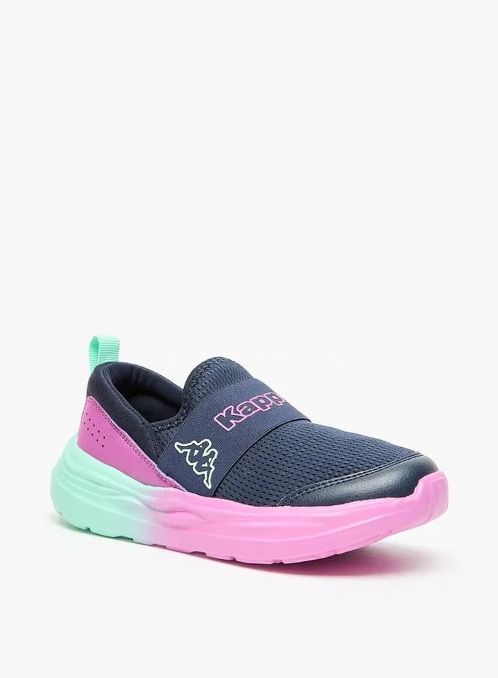 Girls' Logo Detail Slip-On Walking Shoes 