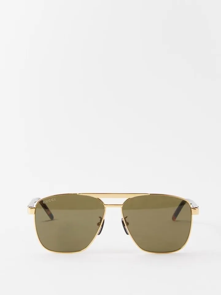 Aviator Metal Sunglasses