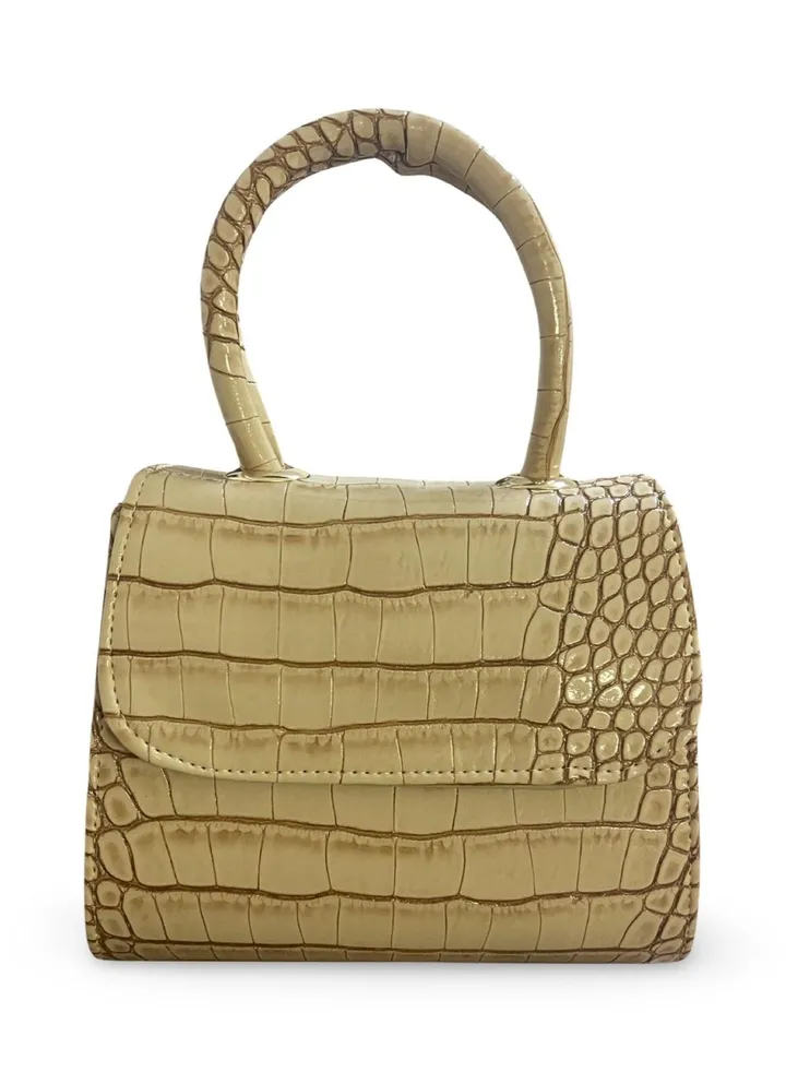 Women's Handbag Lazar Crocodile Leather