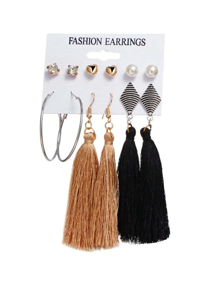 Pair Of 6 Fashion Earrings