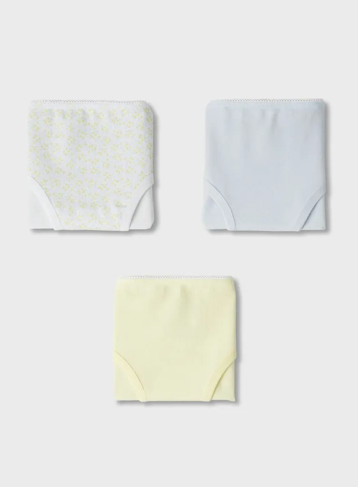Kids 3 Pack Assorted Briefs