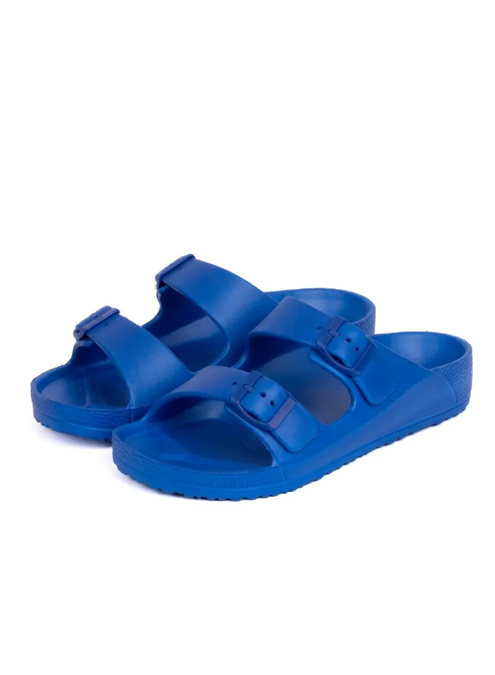 Jet Double Buckle Slipper For Women