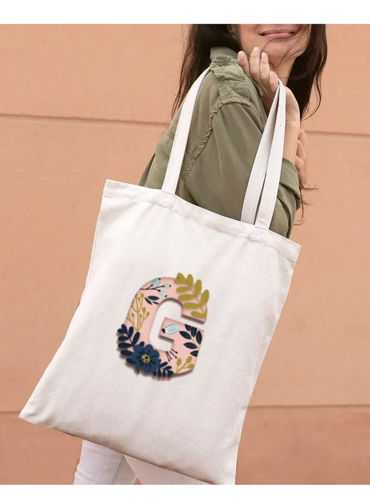 Tote Bag + Makeup Bag With Trendy Design