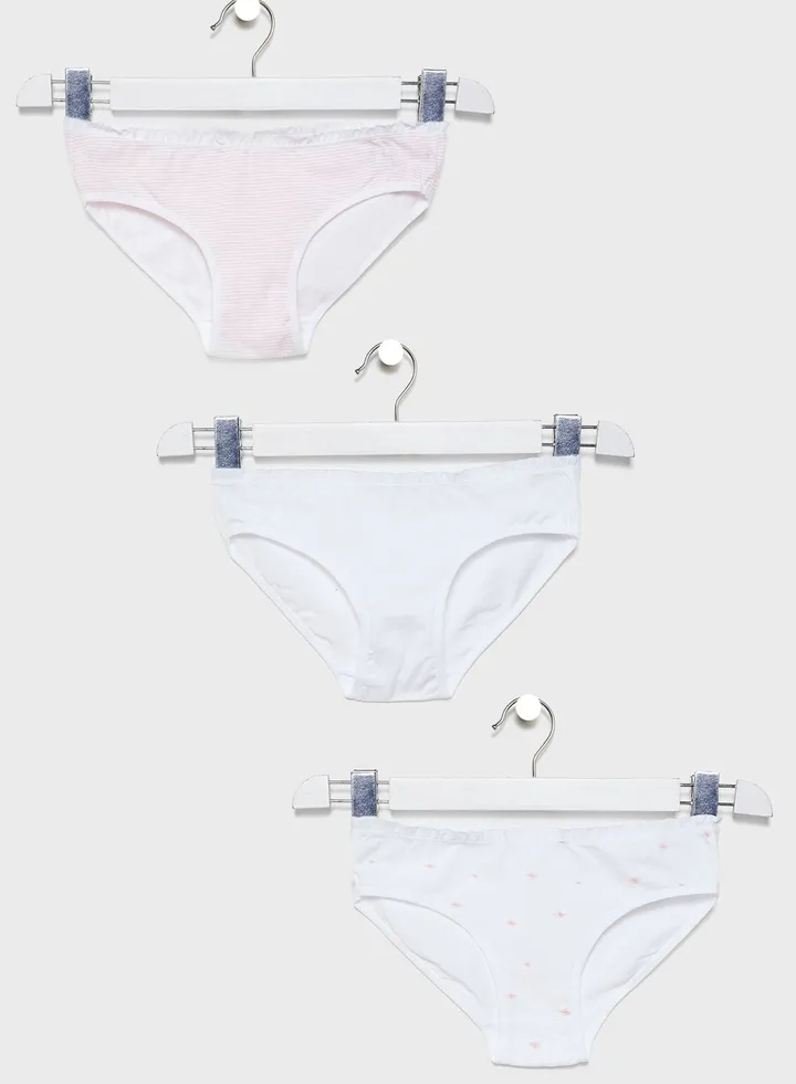 Kids 3 Pack Briefs